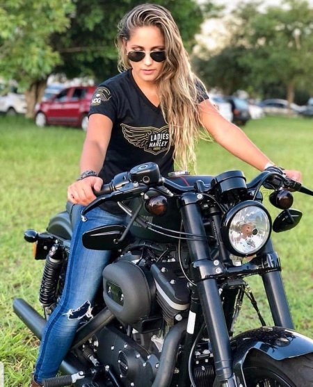 Байкерский мотоцикл