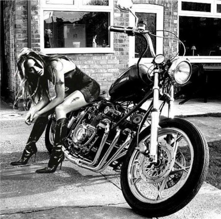 Американские байкерши