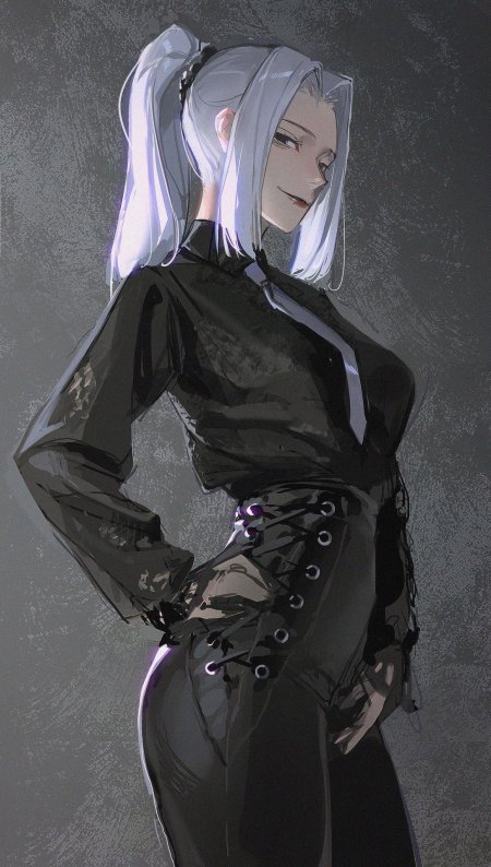 Красивая аниме девушка