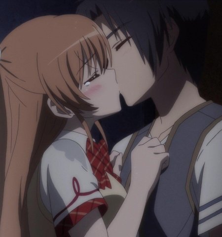 Сао кирито и асуна поцелуй