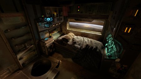 Каюта космического корабля