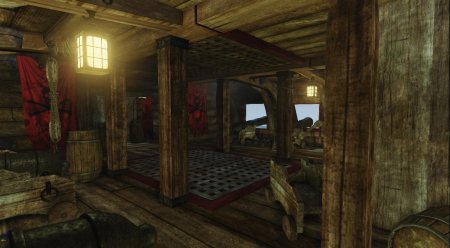 Каюта пиратского корабля