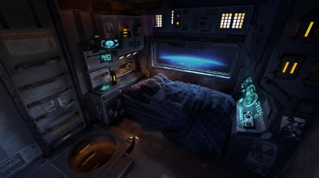 Интерьер космического корабля