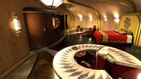 Авалон космический корабль интерьер