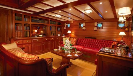 Яхта интерьер