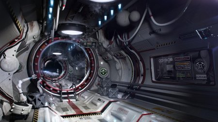 Вархаммер внутри космического корабля