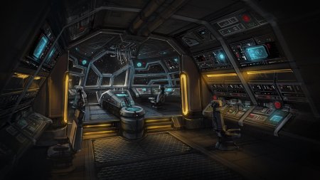 Космический корабль внутри