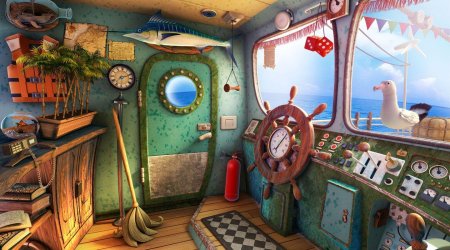 Каюта корабля