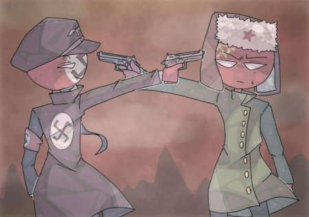 3 рейх и ссср countryhumans
