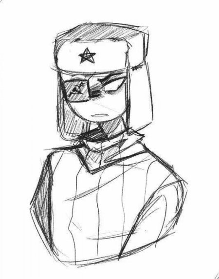 Кантрихуманс наброски