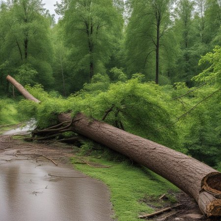 Упавшее дерево