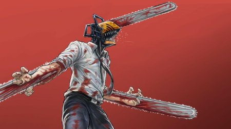 Человека бензопила