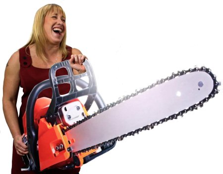 Бензопила бензиновая