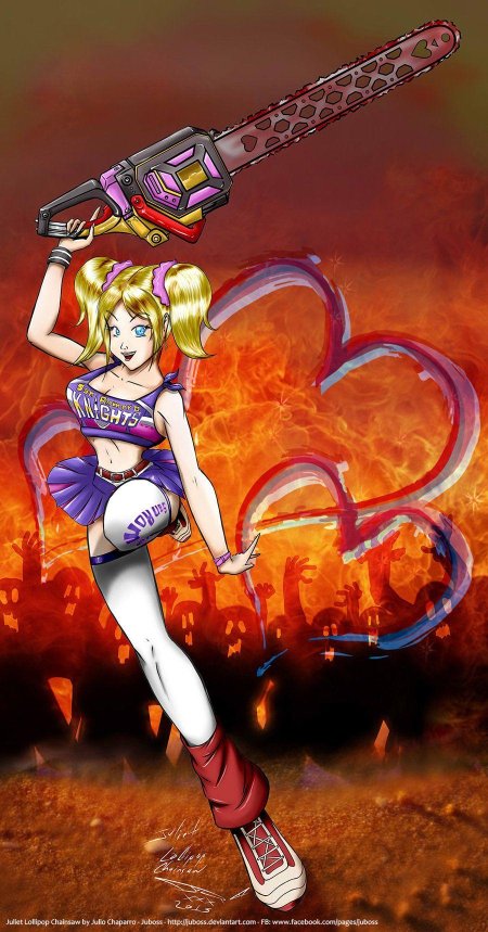 Джульетта lollipop chainsaw