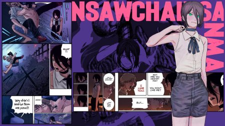 Человек бензопила манга