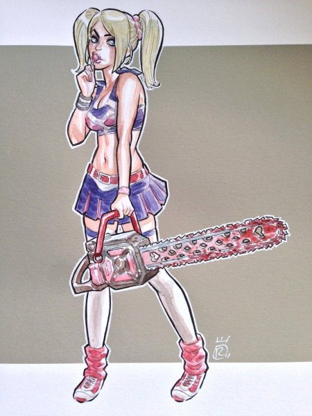 Lollipop chainsaw аниме