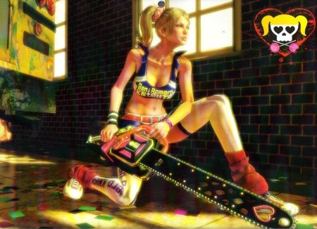 Lollipop chainsaw ps геймплей