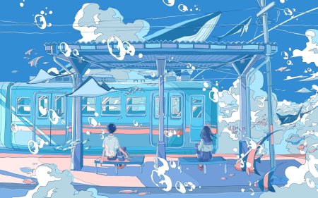 Обои на ноутбук аниме эстетика