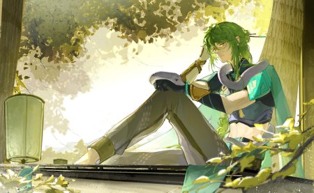 Геншин импакт бай чжу