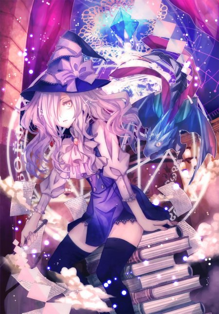 Аниме тян маг