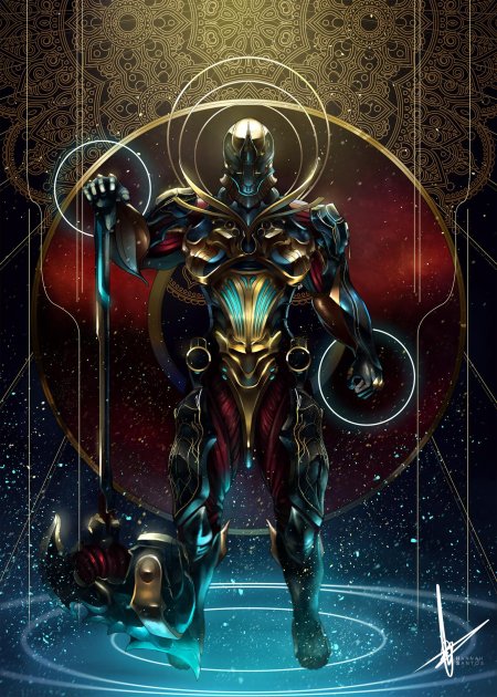 Рино варфрейм арт