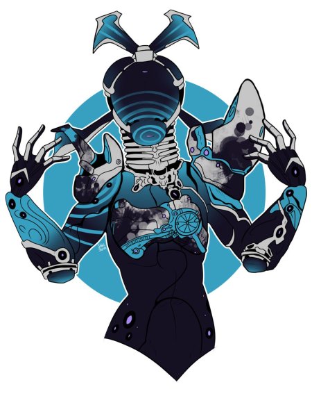 Октавия варфрейм арт