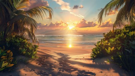 Море в закате