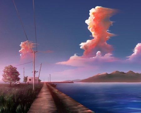Аниме пейзаж