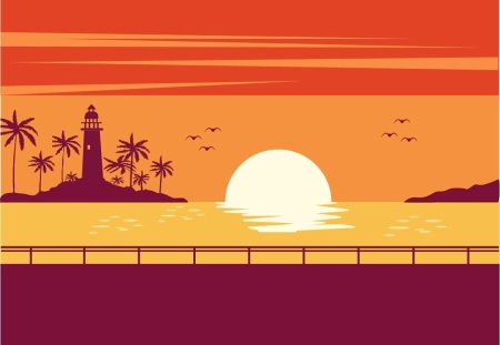 Векторный пейзаж