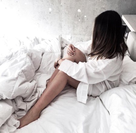 Фотосессия в спальне