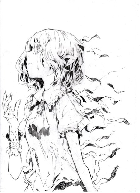 Манга эскиз