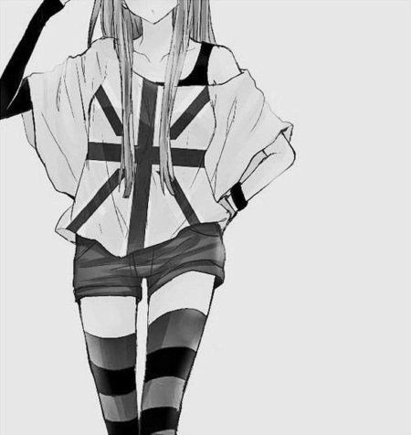 Аниме в черно белом