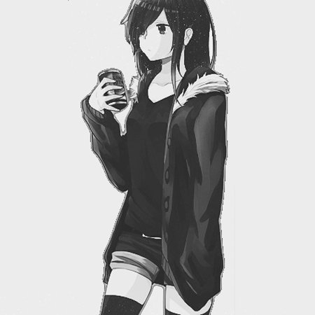 Аниме бунтарка пацанка