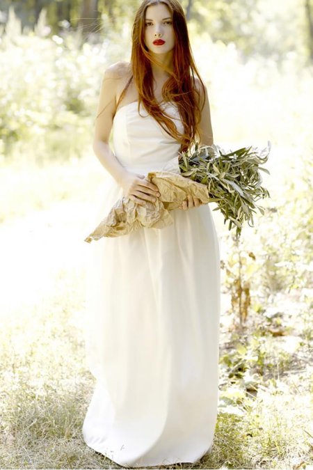 Свадебное платье в стиле кантри