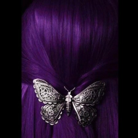 Фиолетовый цвет волос