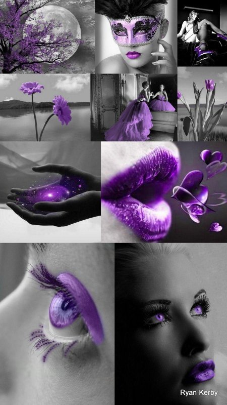 Эстетика фиолетовая