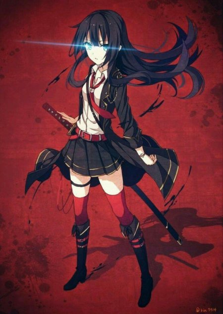 Аниме девушек