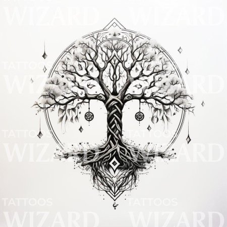 Древо жизни тату