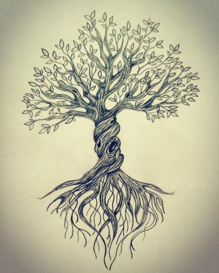 Дерево тату