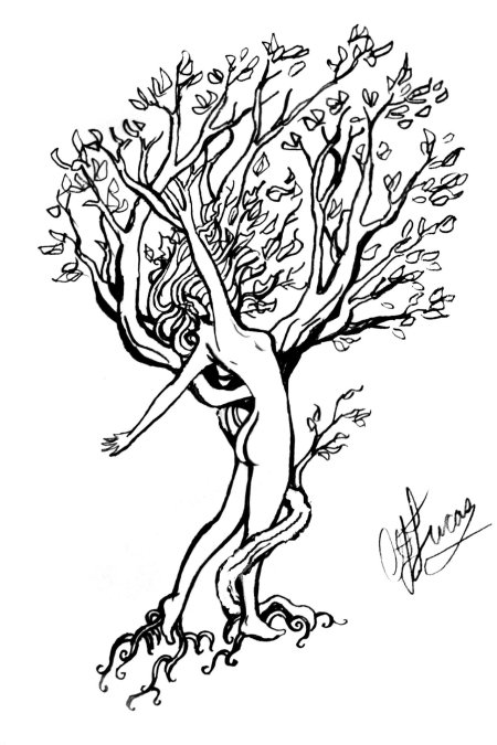 Дерево жизни эскиз