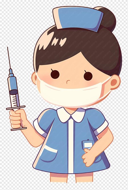 Медсестра векторный рисунок