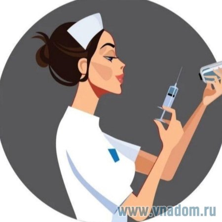 Медсестра со шприцем