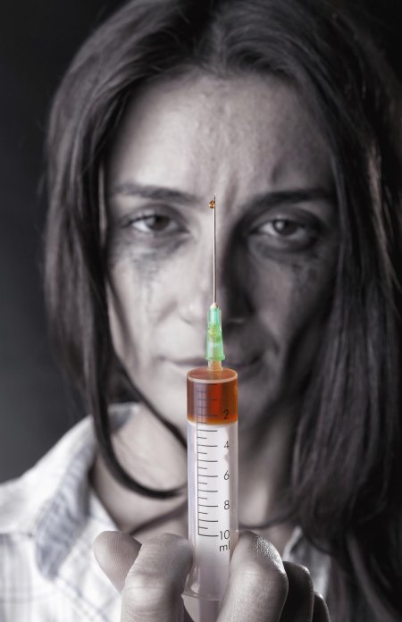 Шприц наркомана