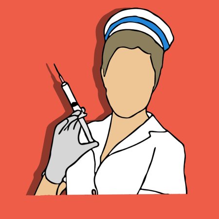 Медсестра укол