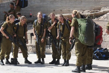 Бойцы цахала