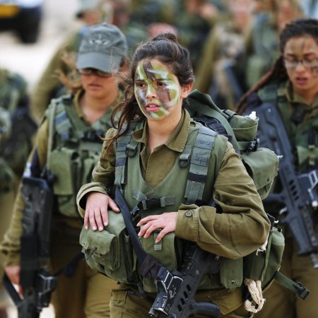 Девушки израильской армии