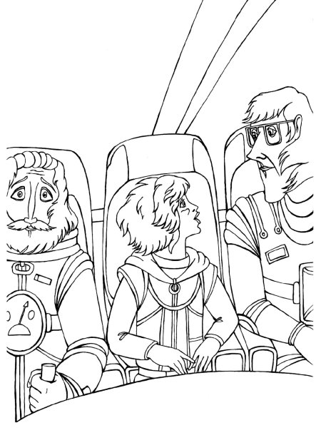 Алиса селезнёва расскраска