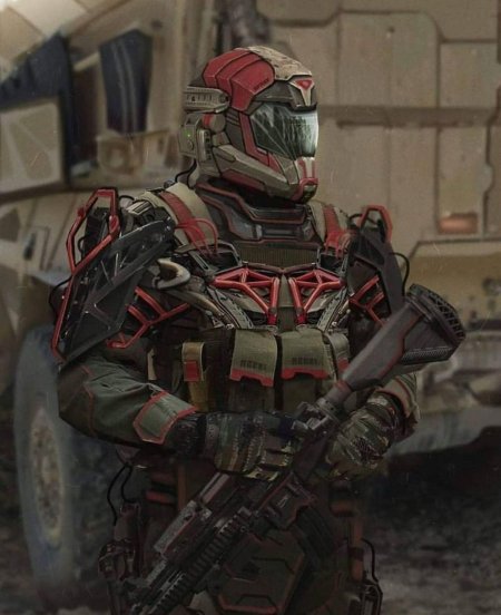 Солдат будущего арт stefani celic