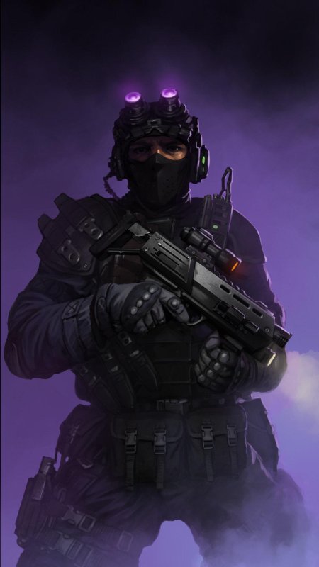 Киберпанк солджерс снайпер