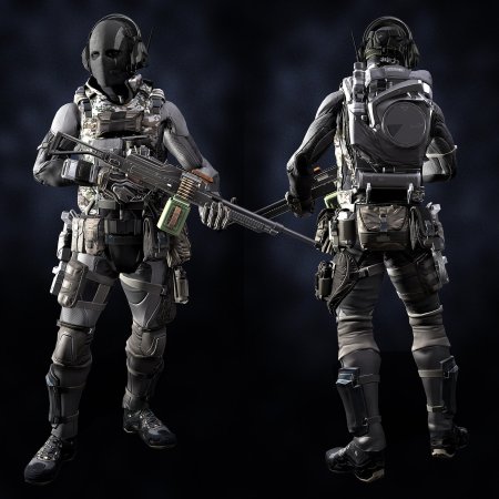 Гоуст рекон концепт арт